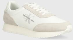 Calvin Klein Jeans sportcipő RETRO RUNNER SU-NY MONO fekete, YM0YM00746 - fehér Férfi 43