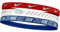 Nike Fejpánt Nike Metallic Hairbands 3.0 3P - university red/white/game royal
