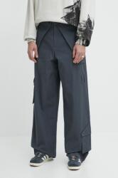 A-cold-wall* nadrág Overlay Cargo Pant férfi, szürke, cargo, ACWMB276 - szürke 50 - answear - 237 990 Ft