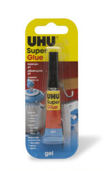 UHU Super Glue pillanatragasztó 2 g gél (U36690) - conlight