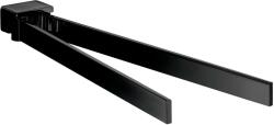 emco Suport prosop dublu, Emco Loft, 34cm, negru, 055013331 (055013331)