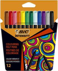 BIC Filctoll készlet, BIC "Intensity Up", 12 különböző szín (BC978004) - officesprint