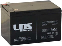  UPS 12V 12Ah zselés, ólom akkumulátor (106029)