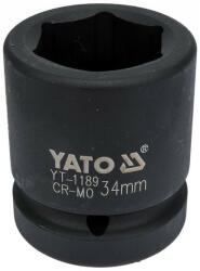 TOYA Gépi dugókulcs 1" 34 mm CrMo (YT-1189) - szucsivill