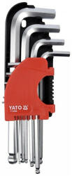 YATO Imbuszkulcs készlet 10 részes 2, 0-12 mm CrV (YT-0509)