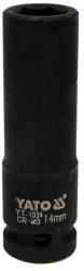 TOYA Gépi hosszú dugókulcs 1/2" 14 mm CrMo (YT-1034) - szucsivill