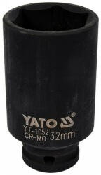 TOYA Gépi hosszú dugókulcs 1/2" 32 mm CrMo (YT-1052) - szucsivill