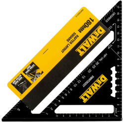 DEWALT Talpas derékszög vonalzó 175 mm (DWHT25227-0)