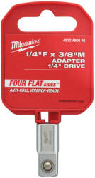 Milwaukee Dugókulcs adapter 1/4" -> 3/8" négyszög (4932480646) - szucsivill