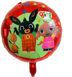 Bing Nyuszi - Bing Piros Fólia Lufi - 43cm