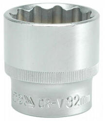 TOYA Dugókulcs 12 szögletű 1/2" 32 mm CrV (YT-1292) - szucsivill