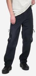 A-cold-wall* nadrág Irregular Dye Trousers férfi, fekete, egyenes - fekete L