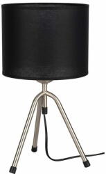 Safako Tami asztali lámpa E27-es foglalat, 1 izzós, 60W szatén-fekete