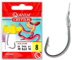 Quantum #14 quantum crypton allround előkötött horog black nikkel 0, 16mm 70cm 10darab (4734014) - nextfish