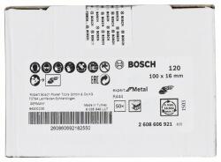 Bosch Fiber köszörűkorong R444, Expert for Metal 100 mm, 16 mm, K120, 2608606921 (2608606921)