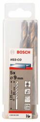 Bosch Fúrószárak fémhez HSS-Co, DIN 338 9 x 81 x 125 mm BOSCH 2608585896 (2608585896)