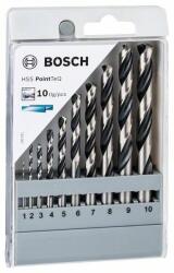 Bosch 10 részes HSS PointTeQ csigafúró készlet BOSCH 2608577348 (2608577348)