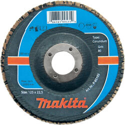 Makita Flap lemez 125x22, 2 K60 P-65187 (P-65187)