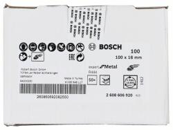 Bosch Fiber csiszolókorong R444, Expert for Metal 100 mm, 16 mm, 100, 2608606920 (2608606920)