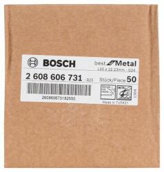 Bosch Fiber köszörűkorong R574, Best for Metal D = 125 mm; K = 24, 2608606731 (2608606731)