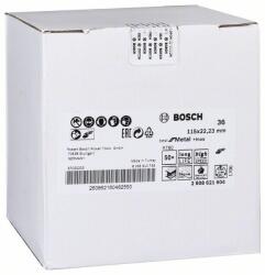 Bosch Fiber köszörűkorong R780, Best for Metal + Inox 115 × 22, 23 mm, G36, 2608621604 (2608621604)