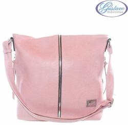 Lida női divattáska - rózsaszín