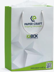 Paper Craft SET 100 pungi de cadou personalizate MICI 11x17x5 cm