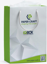 Paper Craft SET 100 pungi de cadou personalizate MEDII 16x25x7 cm