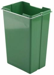 Elletipi Coș de plastic cu mâner Elletipi 10 L, verde Cos de gunoi
