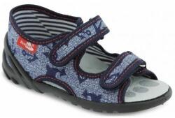 RenBut Sandale cu inchidere velcro pentru copii, albastru, marca renbut (113-112-0717)