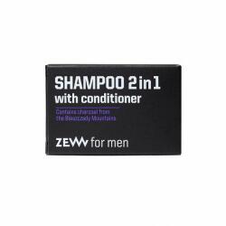 Zew for men Ingrijire Barbati 2in1 Shampoo With Conditioner Charcoal Sampon 85 ml