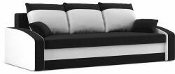  Safako HEWLET kanapéágy, normál szövet, hab töltőanyag, szín - fekete / fehér