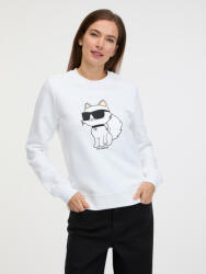 KARL LAGERFELD Ikonik 2.0 Choupette Hanorac Karl Lagerfeld | Alb | Femei | XS