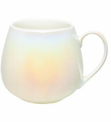 Ambition Cana 380ml, design metalic, alb, Pearl (43586)