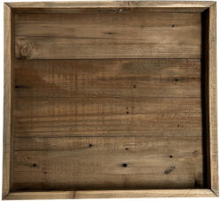 Clayre & Eef Tava lemn maro 38x38x4 cm (6H2381)