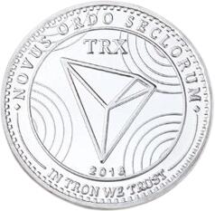  Moneda crypto pentru colectionari, GMO, Tron TRX Moneda