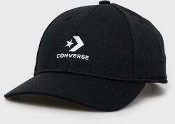 Converse baseball sapka fekete, nyomott mintás - fekete Univerzális méret - answear - 10 990 Ft