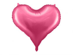 PartyDeco Balon de folie Inima roz 75 cm (FB141S-081J-8221)