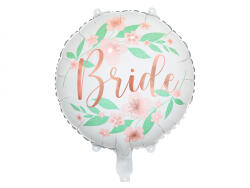 PartyDeco Balon de folie Bride 45 cm (FB140)