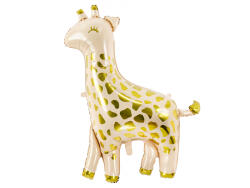 PartyDeco Balon din folie Girafa, 100x120 cm (FB70)