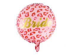PartyDeco Balon de folie Bride 45 cm (FB136)