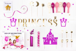 PartyDeco Set decoratiuni petrecere - Printesa (SET7)
