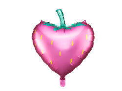 PartyDeco Balon din folie Capsuna 45 cm (FB95)
