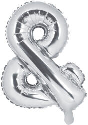 PartyDeco Balon folie , 35cm, argintiu (1 buc. ) (FB11M-018)