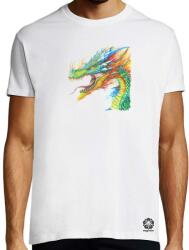 Magnolion Színes sárkány rajz v2 póló