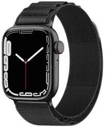 Techsuit Curea pentru Apple Watch 1/2/3/4/5/6/7/8/9/SE/SE 2 (38/40/41mm) - Techsuit Watchband (W037) - Black (KF2310828) - casacuhuse - 89,77 RON