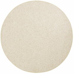 Hanse Home Кремав кръгъл килим ø 133 cm Wolly - BT Carpet (102843-133)