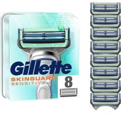 Gillette Casete de rezervă pentru aparat de ras, cu aloe vera, 8 buc. - Gillette SkinGuard Sensitive 8 buc
