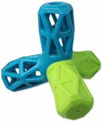 Dog Fantasy geometrikus nyikorgó játék kék-zöld 12, 9x1, 2x10, 2cm
