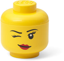 LEGO® Mini cutie depozitare cap minifigurina LEGO®, Winky, Galben (40331727)